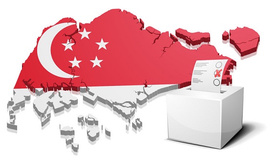 Singapore Election Ballot Box